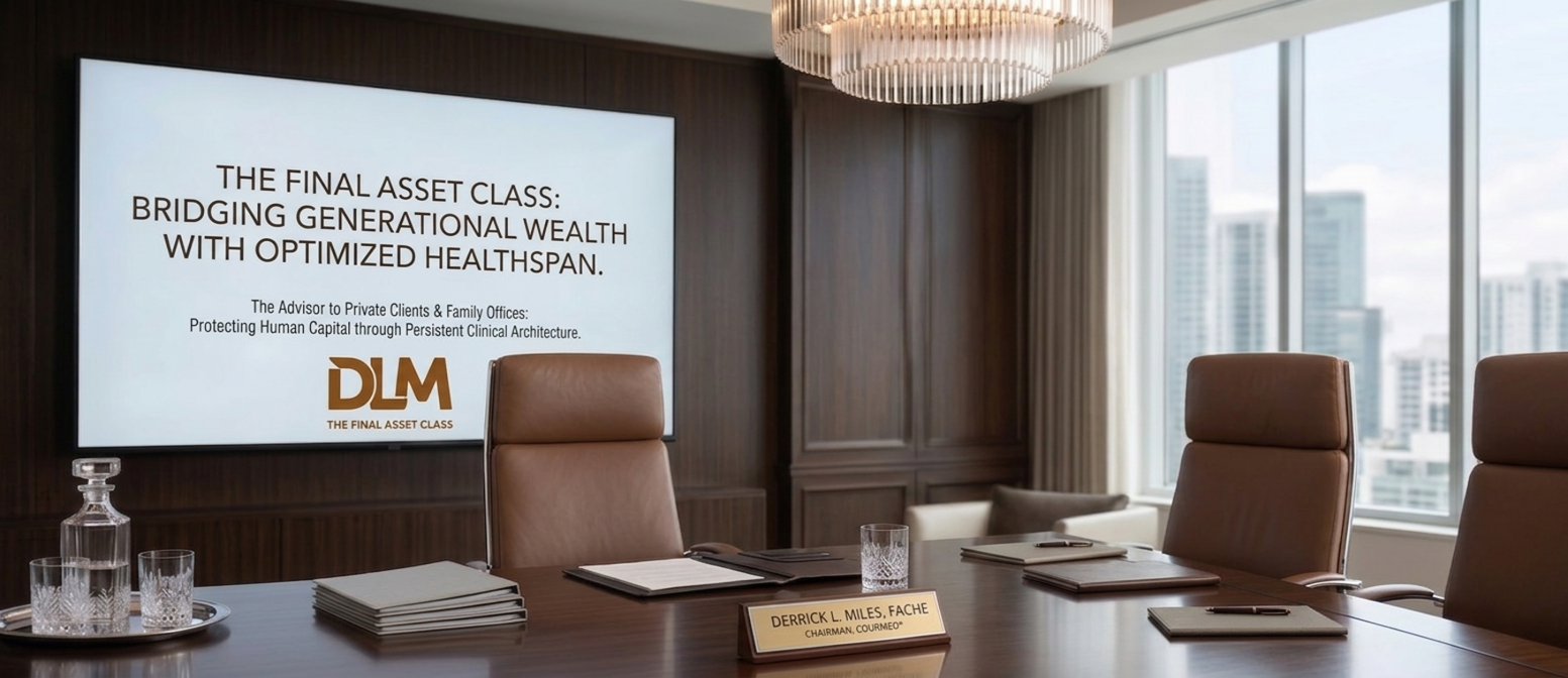 Read more about the article The Final Asset Class: Bridging Generational Wealth with Optimized Healthspan